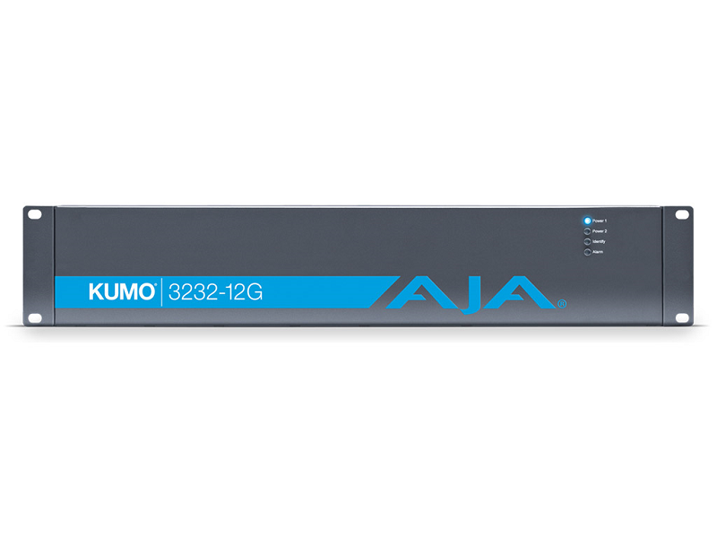 AJA Kreuzschiene UHD,4K SD-/ HD-/ 3G/ 6G/ 12G-SDI 32x32 KUMO3232-12G